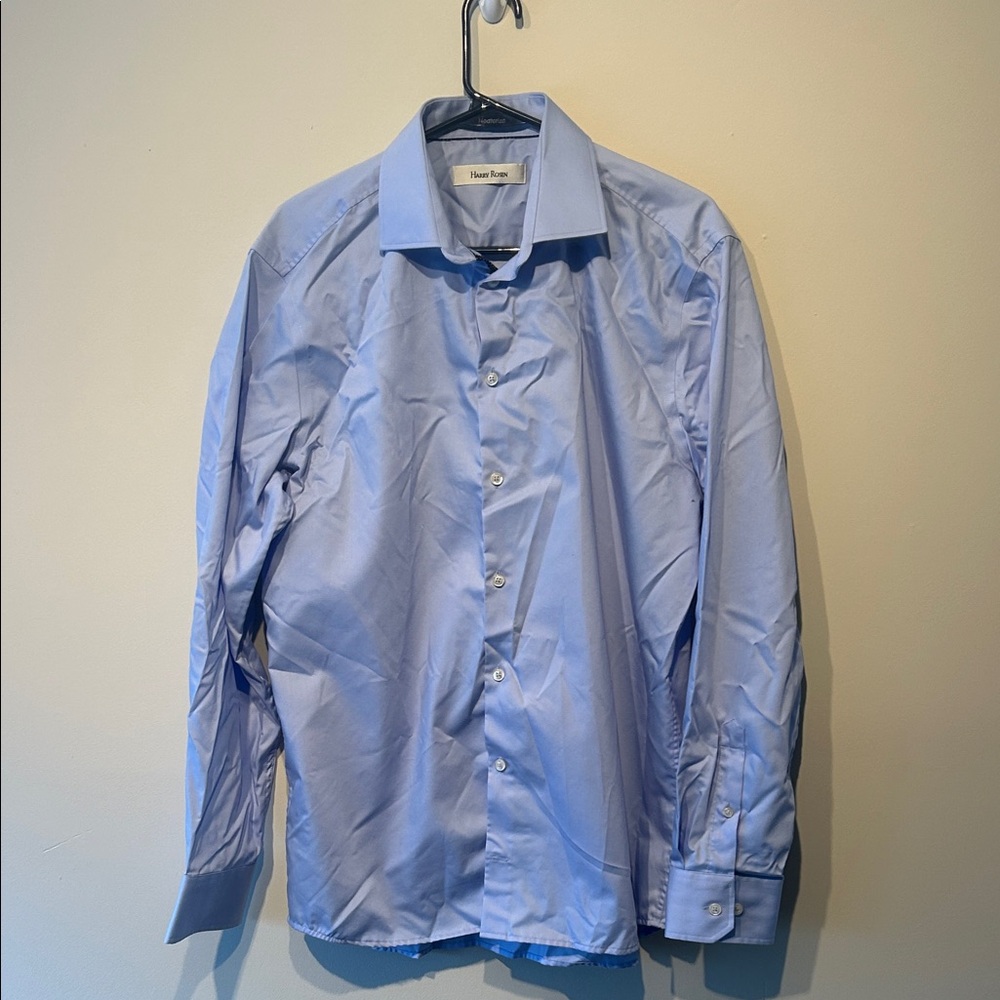 Harry Rosen Men’s  Blue Dress Shirt